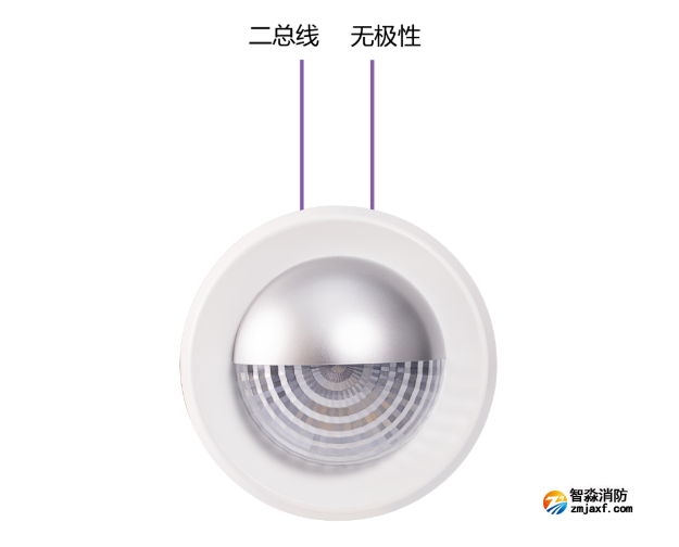 集中電源集中控制型應急照明燈具（壁掛式）接線圖