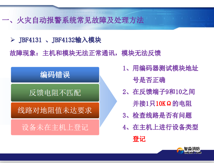 青鳥消防火災報警系統常見故障及處理方法