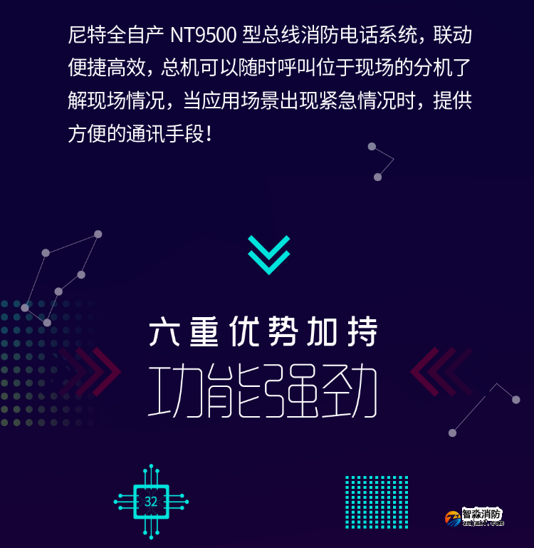 尼特NT9500消防電話系統特點