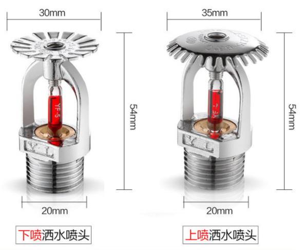 上下灑水噴淋頭
