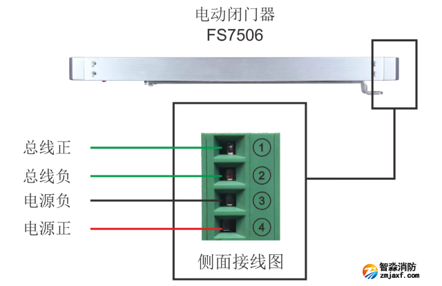FS7506電動閉門器接線圖